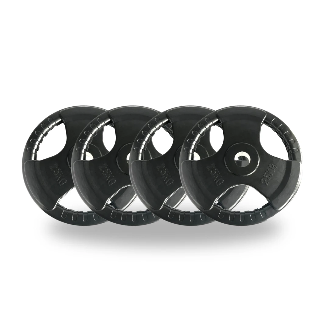 DEAL: Tri Grip Rubber Weight Plates 1 DEAL: Tri Grip Rubber Weight Plates