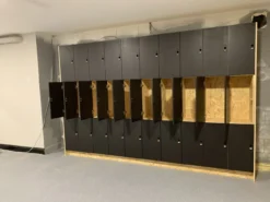 Gym Lockers (21 Doors) -Core Fitness Gear 12 door lockers black 2