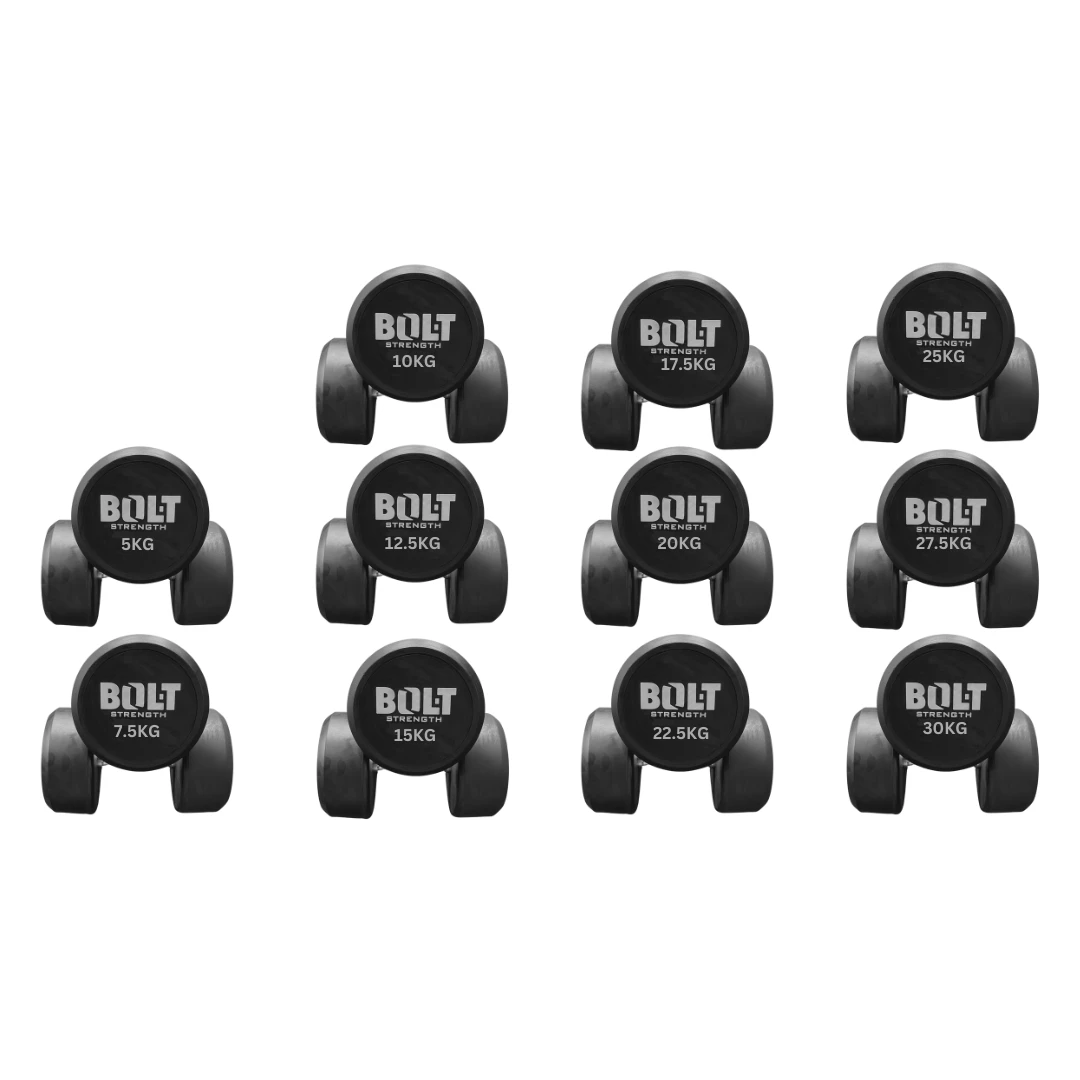 5-30KG Commercial Round Dumbbells Set (Storage Rack Option Included) 2 5-30KG Commercial Round Dumbbells Set (Storage Rack Option Included) - Image 2