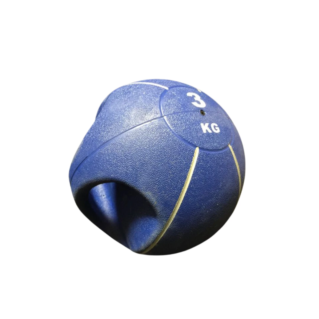 3KG Medicine Ball With Handles 1 3KG Medicine Ball With Handles