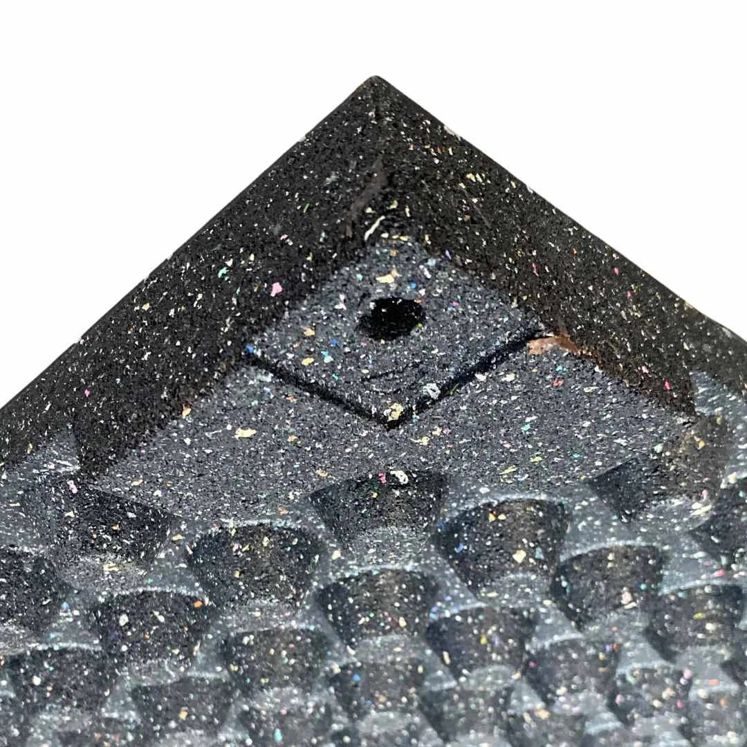 Easy Clean 40mm Black Flooring With Grey Fleck 2 Easy Clean 40mm Black Flooring With Grey Fleck - Image 2