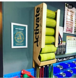 Custom Foam Roller Dispenser