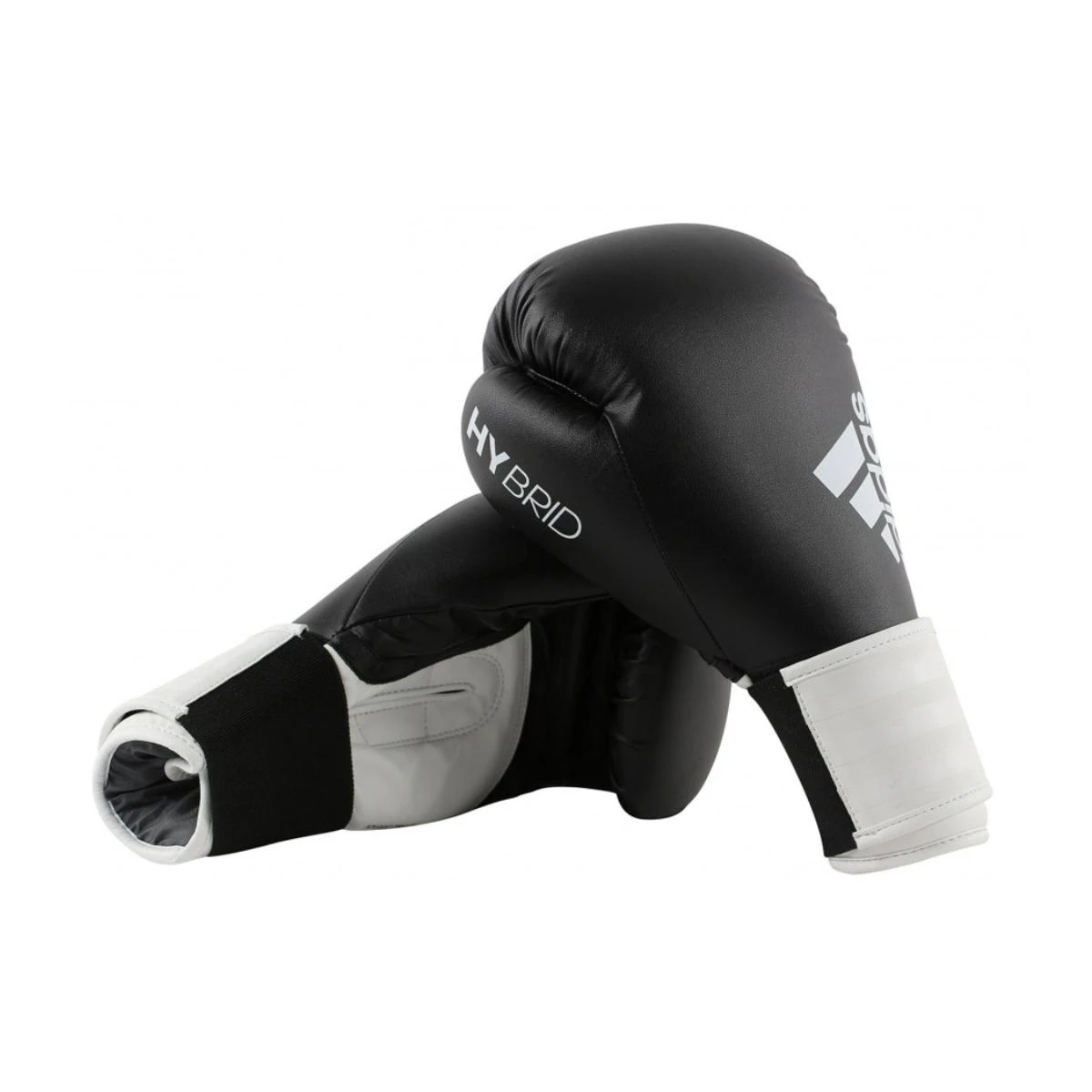 Adidas Hybrid 100 Boxing Glove Black/White 1 Adidas Hybrid 100 Boxing Glove Black/White