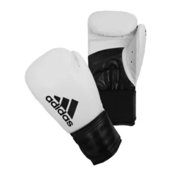 Adidas Hybrid 100 White Boxing Gloves White/Black