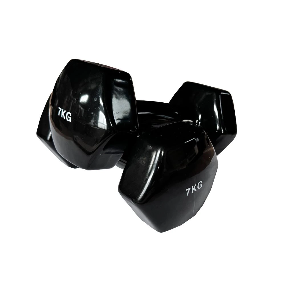 Black Neoprene Dumbbells (Sold In Pairs) 3 Black Neoprene Dumbbells (Sold In Pairs) - Image 3