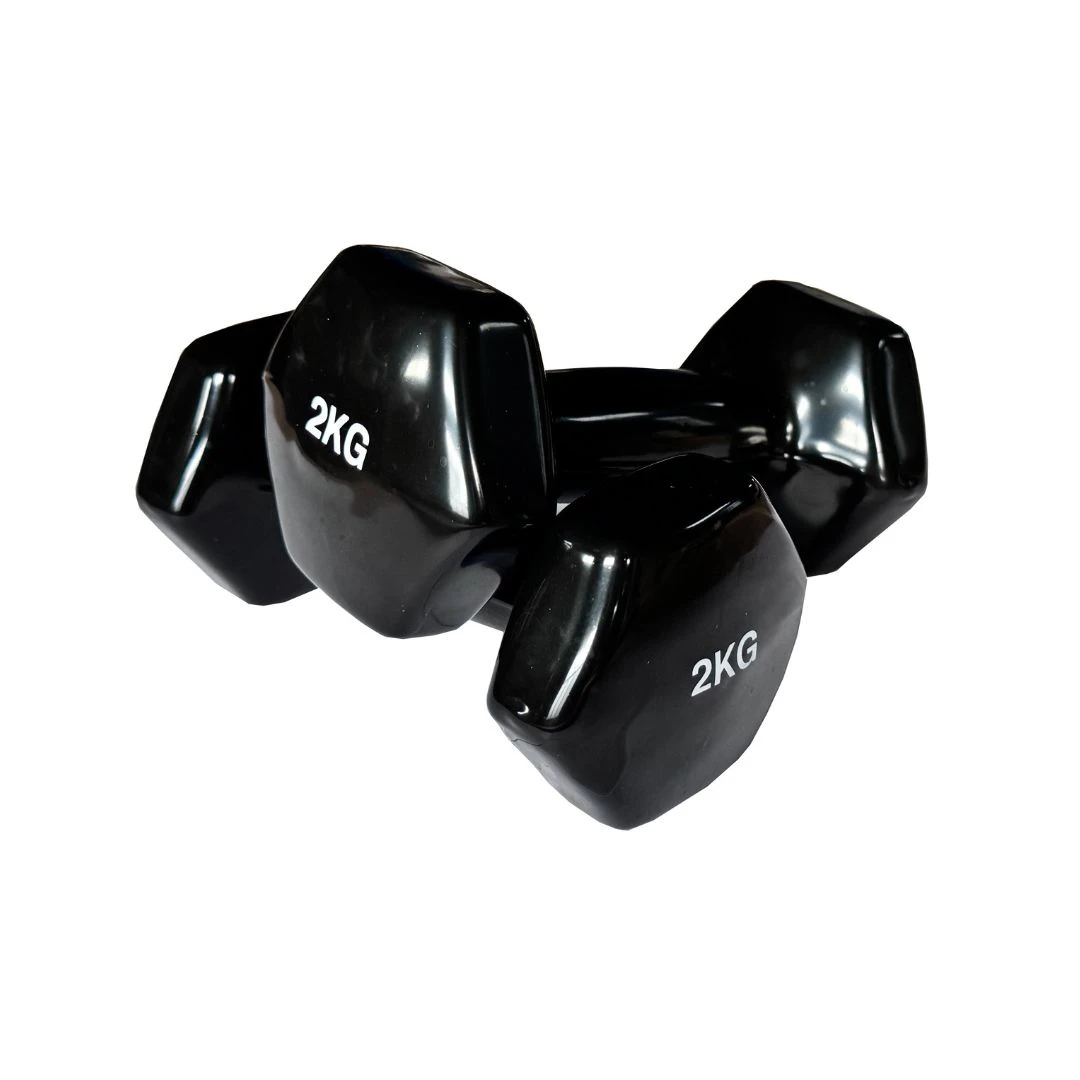 Black Neoprene Dumbbells (Sold In Pairs) 8 Black Neoprene Dumbbells (Sold In Pairs) - Image 8
