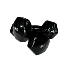 Black Neoprene Dumbbells (Sold In Pairs) 16 Black Neoprene Dumbbells (Sold In Pairs) -Core Fitness Gear Black Neoprene Dumbbells 8