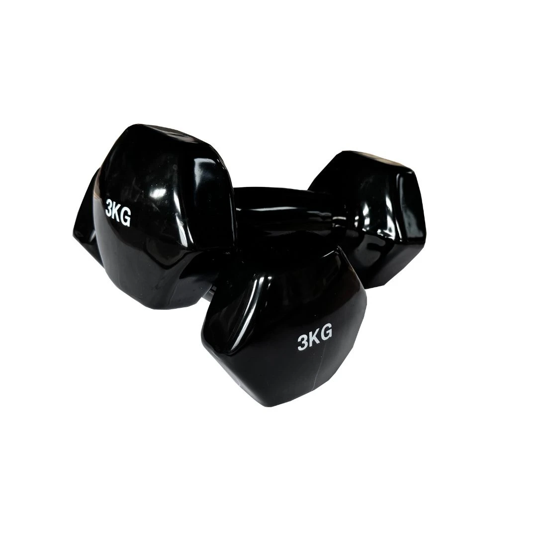 Black Neoprene Dumbbells (Sold In Pairs) 7 Black Neoprene Dumbbells (Sold In Pairs) - Image 7