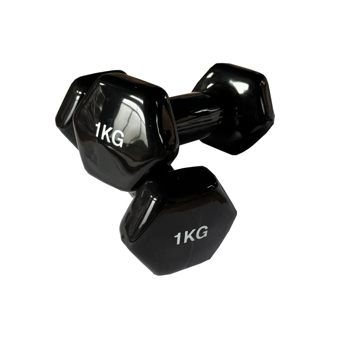 Black Neoprene Dumbbells (Sold In Pairs) 1 Black Neoprene Dumbbells (Sold In Pairs)