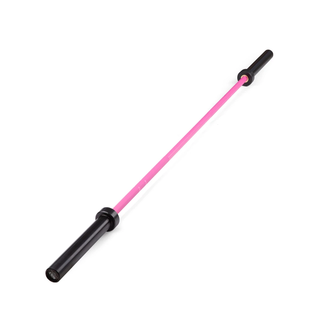 Bolt Strength Powerlifting Competition Barbell (1500lbs) (Pink) 1 Bolt Strength Powerlifting Competition Barbell (1500lbs) (Pink)