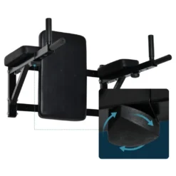 Bolt Strength Wall Mounted Dip Station / Leg Raise -Core Fitness Gear Bolt Strength Wall Mounted Dip Station Leg Raise 3