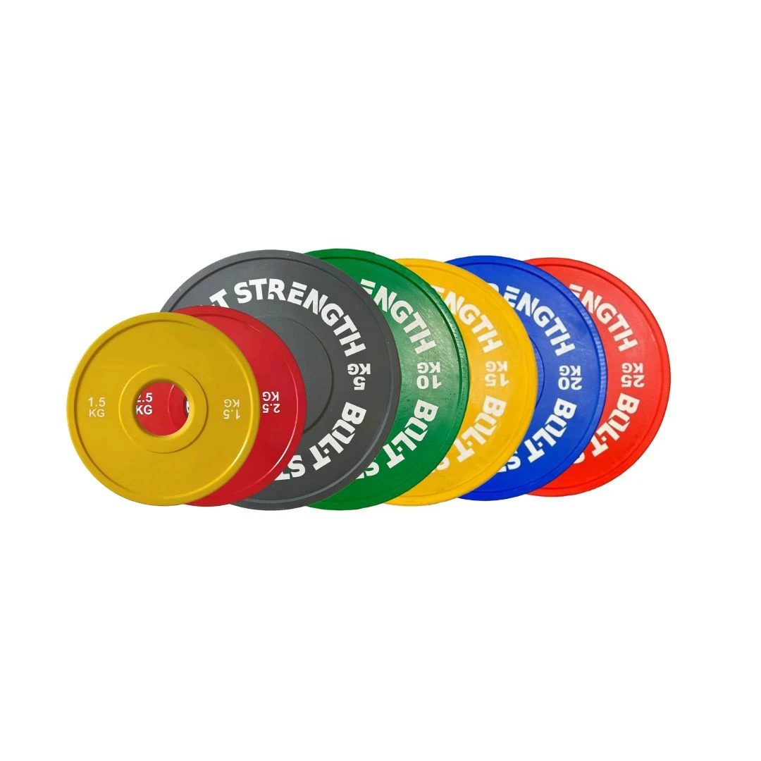 Coloured Bumper Plates 1 Coloured Bumper Plates