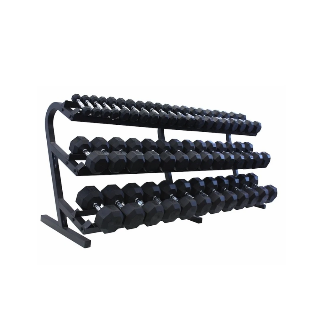 Three Tier Dumbbell Rack (15 Pairs) 1 Three Tier Dumbbell Rack (15 Pairs)