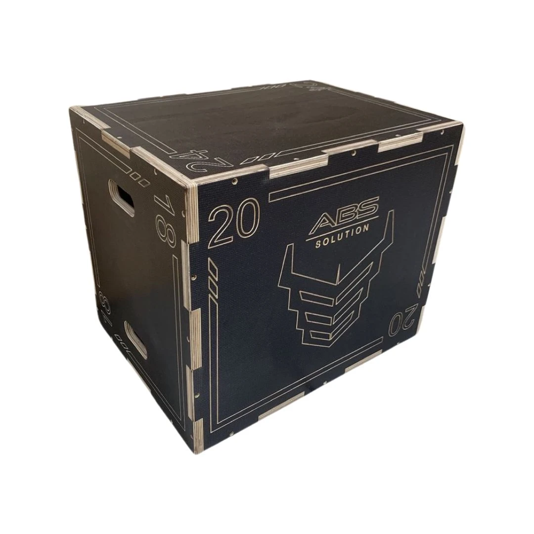 Custom Wooden Plyo Box With Logo 1 Custom Wooden Plyo Box With Logo