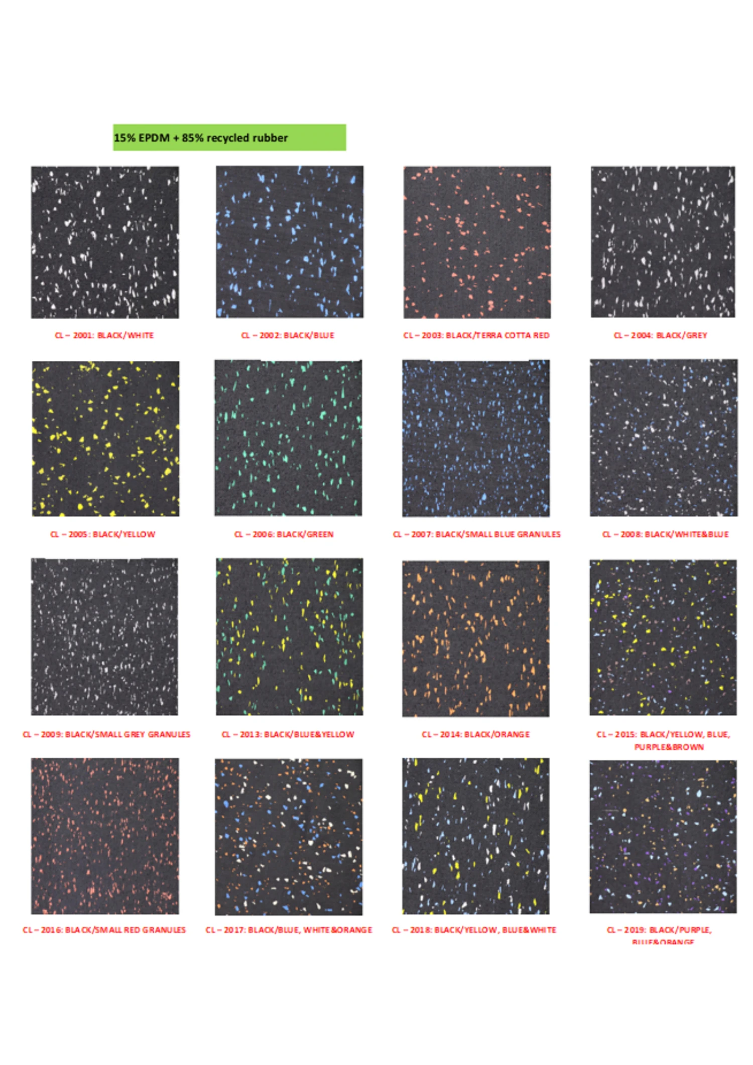 Easy Clean 20mm Black Flooring With Green Fleck 3 Easy Clean 20mm Black Flooring With Green Fleck - Image 3