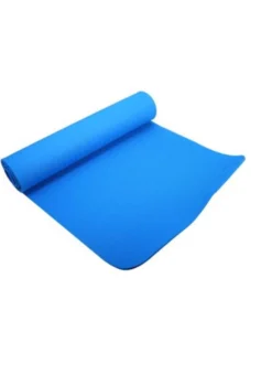 Yoga Mat | 6mm TPE With Eyelets (Blue)