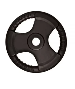 100kg Rubber Tri Grip And 7ft Bar 5 100kg Rubber Tri Grip And 7ft Bar -Core Fitness Gear Radial Plates 510x600 2