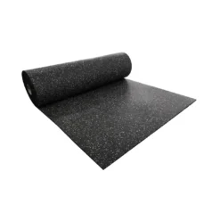 Rubber Flooring Roll White Fleck