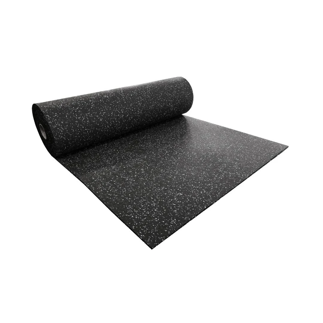 Rubber Flooring Roll White Fleck 1 Rubber Flooring Roll White Fleck