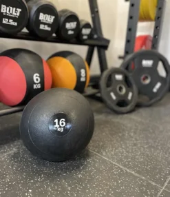 16KG Slamball 9 16KG Slamball -Core Fitness Gear SlamBall with Ball RAck