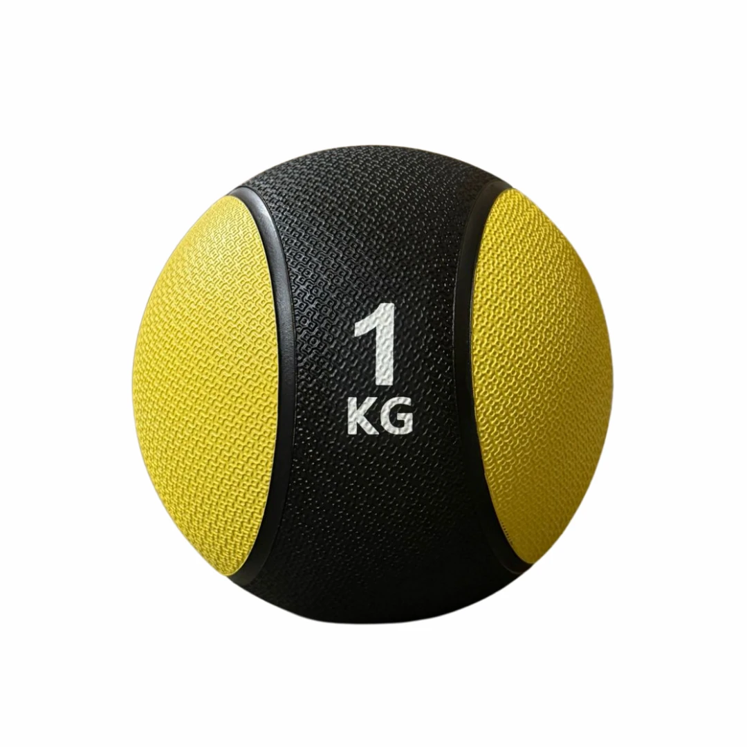 1KG Rubber Medicine Ball With Bounce 1 1KG Rubber Medicine Ball With Bounce