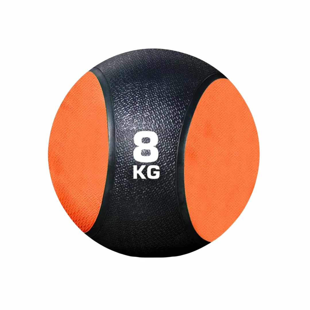 8KG Rubber Medicine Ball With Bounce 1 8KG Rubber Medicine Ball With Bounce