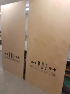 Wooden Inserts With Logo 10 Wooden Inserts With Logo -Core Fitness Gear Wooden Platform with logo