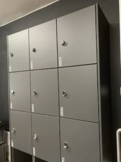 Gym Lockers (12 Doors)