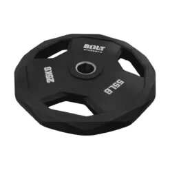 Bolt Strength Urethane Trigrip Plates -Core Fitness Gear bolt strength urethane bumper plate