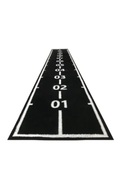 Bolt Strength Gorilla Turf With Markings | 2m X 12m (Black, 2 Lanes)