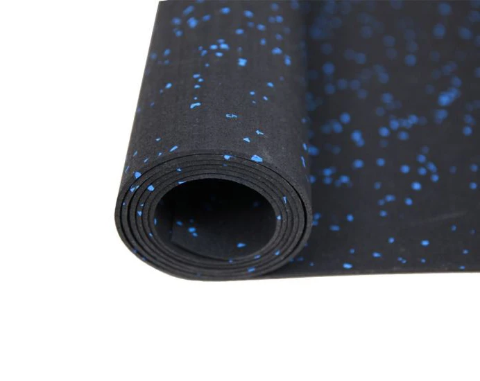 Rubber Flooring Roll Blue Fleck 2 Rubber Flooring Roll Blue Fleck - Image 2